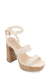 JOURNEE COLLECTION TRU COMFORT FOAM SIENNE PLATFORM SANDAL