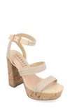 JOURNEE COLLECTION TRU COMFORT FOAM SIENNE PLATFORM SANDAL