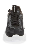 Sorel Women's Kinetic Breakthru Day Lace Sneakers Women's Shoes In Black White