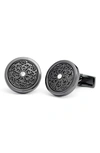 CLIFTON WILSON ROUND CUFF LINKS