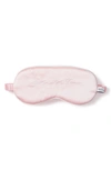 PETITE PLUME MOTHER OF THE GROOM EMBROIDERED SILK SLEEP MASK