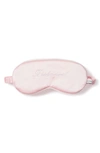 PETITE PLUME BRIDESMAID EMBROIDERED SILK SLEEP MASK