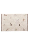 Lorena Canals Pine Forest Washable Cotton Rug In Brown Tones