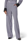 Equipment Silk Pant In Languid Lavender And Black