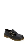 Dr. Martens' Junior 8065 Softy T Leather Mary Jane Shoes In Black Softy T