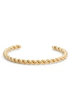 Ben Oni Anti-tarnish Twist Cuff Bracelet In Gold