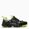44 Label Group Panelled-design Low-top Sneakers In Black