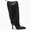 Balenciaga Falkon Knee High Boot In Black