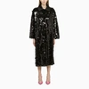 Rotate Birger Christensen Phiiil Sequins Coat In Black