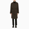 TAGLIATORE TAGLIATORE SALOMON BELTED COAT