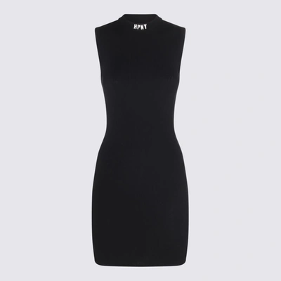 Heron Preston Sleeveless Mesh Dress In Black