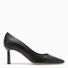 Ferragamo Vissia 70 Nappa Leather Pumps In Black