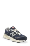 New Balance 9060 Suede And Mesh Trainers In Brown