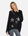 Lauren Moshi X Wilma X Crystal Multi Stars In Black