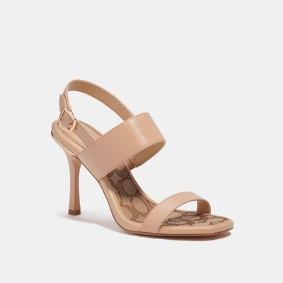 Coach Outlet Rori Sandal In Beige