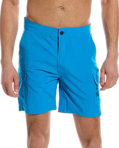 Mr. Swim Mr.swim Hybrid Cargo Short In Blue