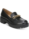 Sam Edelman Women's Taelor Chained Lug-sole Loafers Women's Shoes In Black