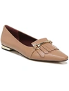 FRANCO SARTO RINA WOMENS LEATHER SLIP ON BALLET FLATS