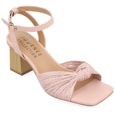 Journee Collection Collection Women's Tru Comfort Foam Galinda Sandals In Pink