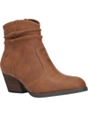 BELLA VITA HELENA WOMENS GATHERED ANKLE BOOTS