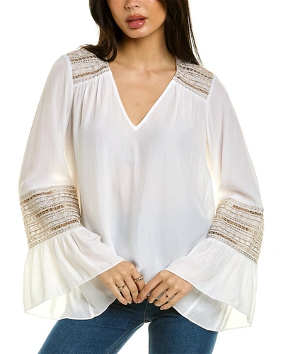 Ramy Brook Curtis Tunic Top In White