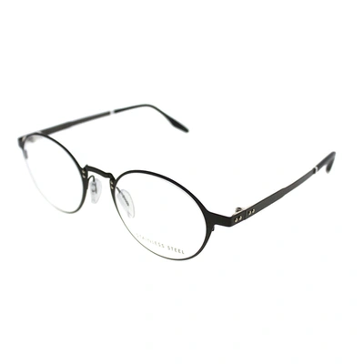 Safilo Sa Canalino02 Vzh 49mm Unisex Round Eyeglasses 49mm In Brown