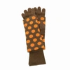 PORTOLANO TWO IN ONE GLOVES AND ARMWARMER IN POLKA DOTS