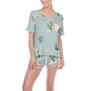 Honeydew Intimates Something Sweet Short Set In Green
