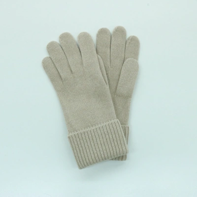 Portolano Cashmere Gloves In Beige