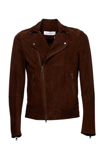 Bully Man Jacket Cocoa Size 40 Soft Leather In Marrone