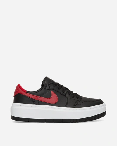 Nike Wmns Air Jordan 1 Elevate Low Sneakers In Black/gym Red/white