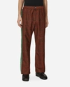 Ahluwalia Grove Tailored Trouser Pants Brown In Multicolor