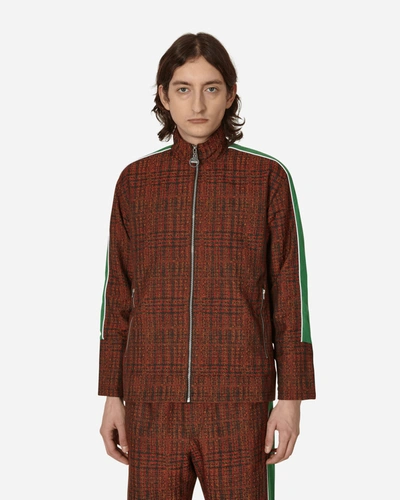 Ahluwalia Red Check Jacket In Multicolor