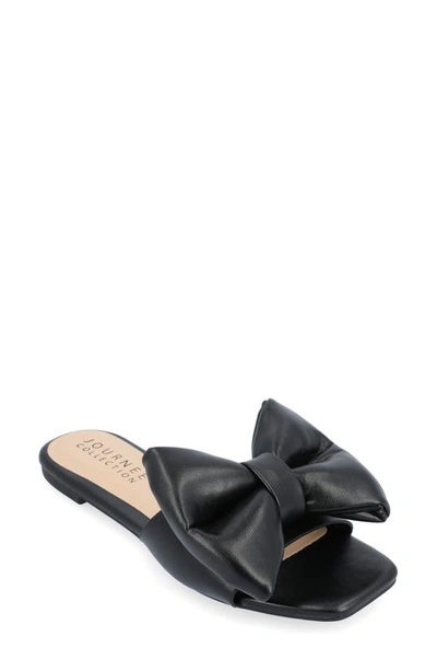 JOURNEE COLLECTION JOURNEE COLLECTION TRU COMFORT FOAM FAYRE BOW FLAT