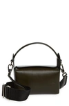 We-ar4 The Pastry Box Handbag In Dark Green