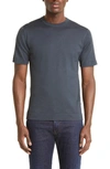 John Smedley Belden Slim-fit Sea Island Cotton T-shirt In Grey