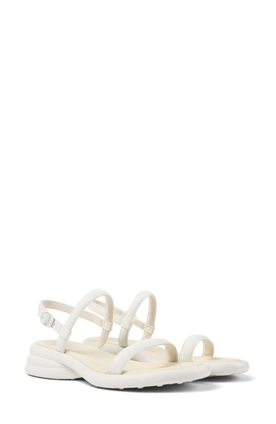 Camper Spiro Slingback Sandal In White