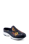 Easy Spirit Travel Time Sneaker Mule In Dark Blue 400