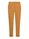 Incotex Pinces Trousers In Nude & Neutrals