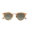AHLEM Brown Round Sunglasses,26219411525502411