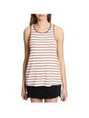 SANCTUARY WOMENS STRIPE TWIST TANK TOP