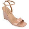 Journee Collection Tru Comfort Foam Konna Wedge Sandal In Beige
