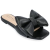 Journee Collection Tru Comfort Foam Fayre Bow Flat In Black