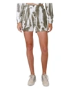 Sanctuary Sunsoaker Womens Fleece Lined Midi Shorts In White