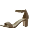 Naturalizer Vera Womens Ankle Strap Heel Sandals In Beige