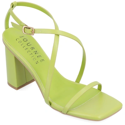 Journee Collection Collection Women's Tru Comfort Foam Lenorra Sandals In Green