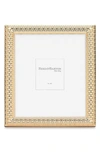 Reed & Barton Watchband Gold-plated 8" X 10" Photo Frame