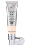 It Cosmetics Cc+ Cream Full Coverage Color Correcting Foundation With Spf 50+ Fair Beige 1.08 oz / 32 ml In Fair Beige