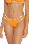 BECCA FINE LINE BUCKLE BIKINI BOTTOMS