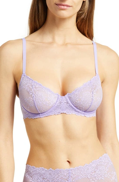 Natori Heavenly Balconette Bra In Violette